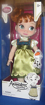 DISNEY FROZEN ANIMATORS DESIGNER PRINCESS TODDLER ANNA COLLECTOR DOLL