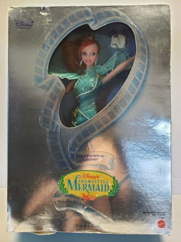 New Disney Collector The Little Mermaid Aqua Fantasy Ariel Film Premiere Edition