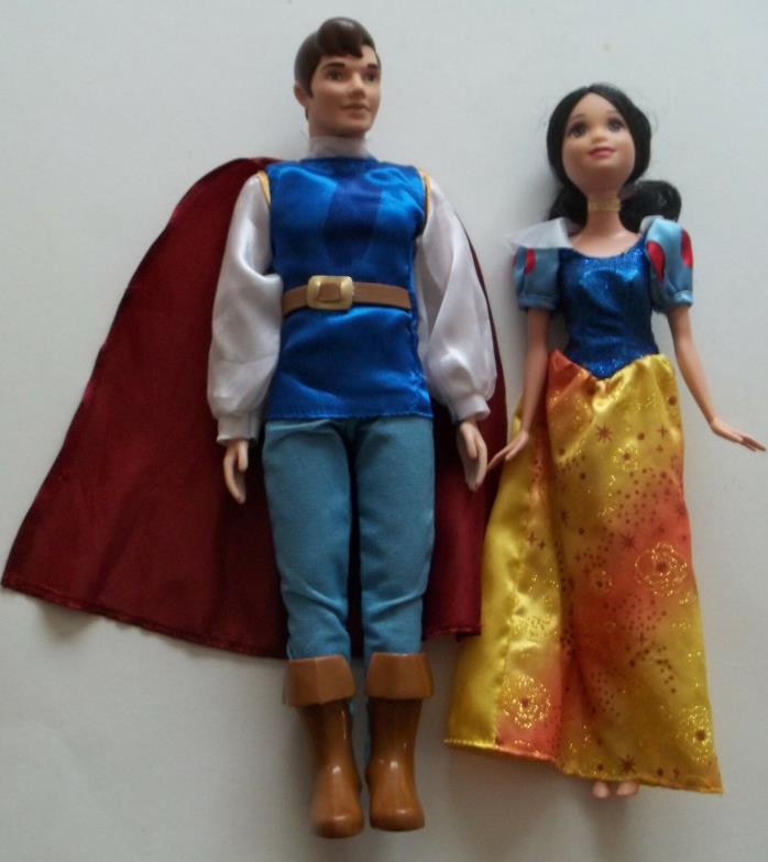 Disney Snow White & Prince Charming Dolls