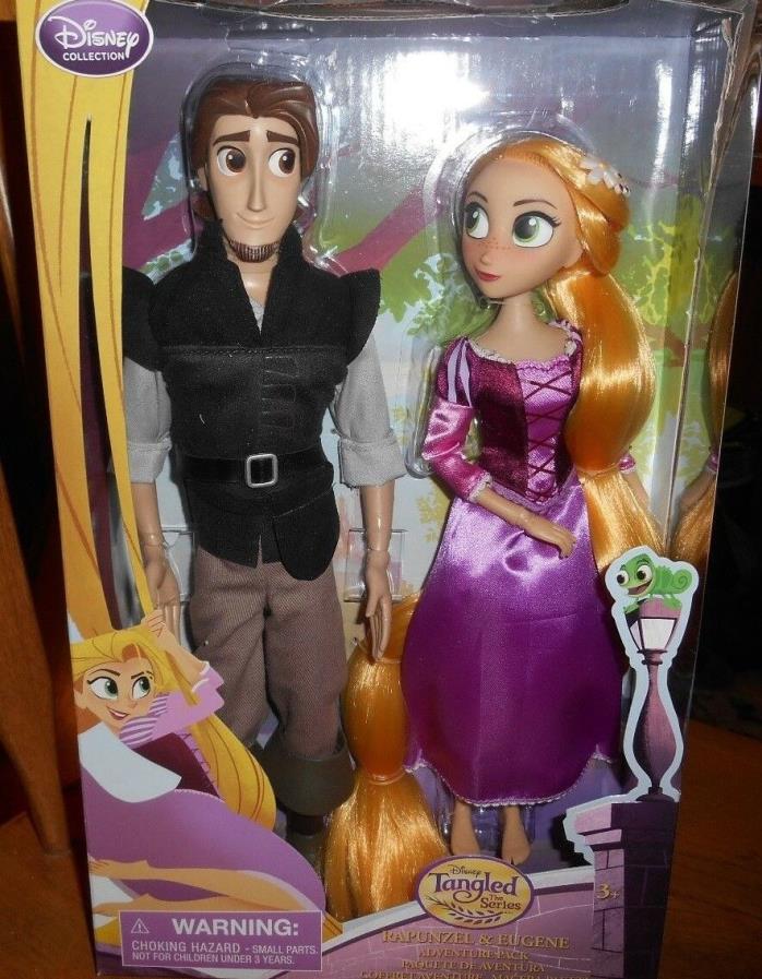Disney Tangled The Series Rapunzel and Eugene Doll Set NIB