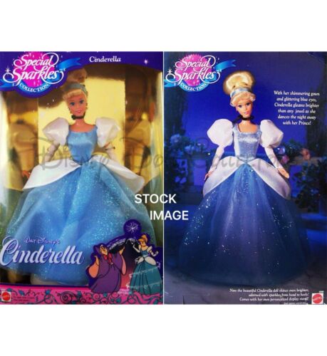NEW Mattel Special Sparkles Disney Cinderella Doll 1994 Princess