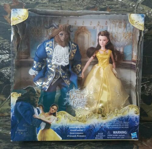 NEW Disney Beauty and the Beast Live Action Doll Set Hasbro Belle Grand Romance