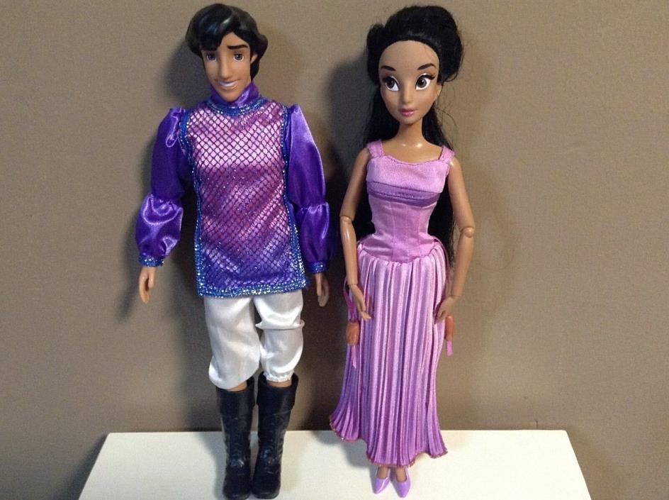Disney Aladdin Princess Jasmine Doll Lot Clothes Shoes BARBIE SIZE 12