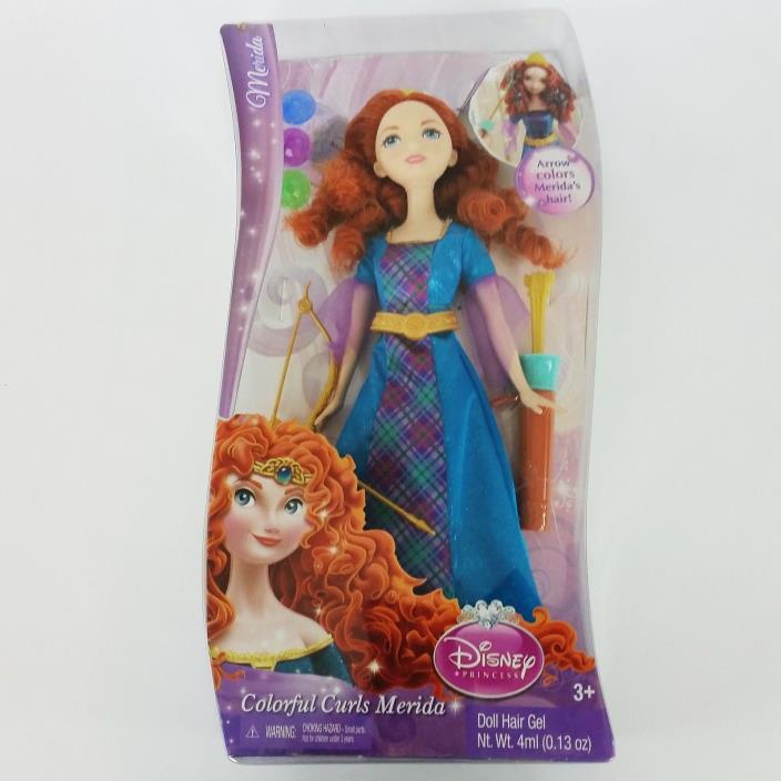 Disney Pixar Colorful Curls Brave Merida Doll Princess Girls Toy 11