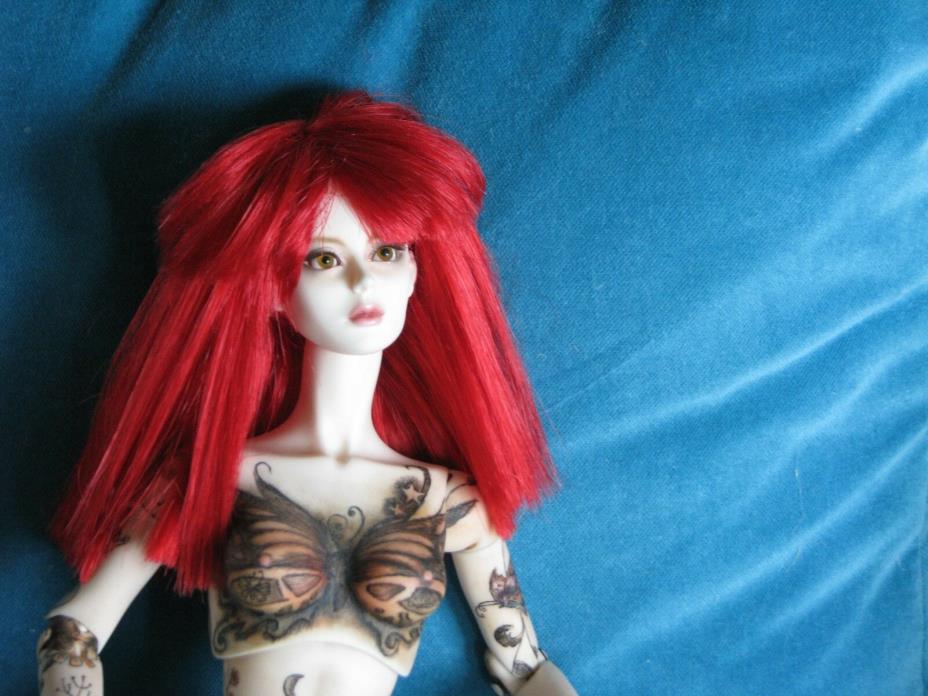 DOLLMORE BJD  DOLL TATTOED,  ALREADY IN US,  NO NEED TO WAIT ,GORGEOUS DOLL