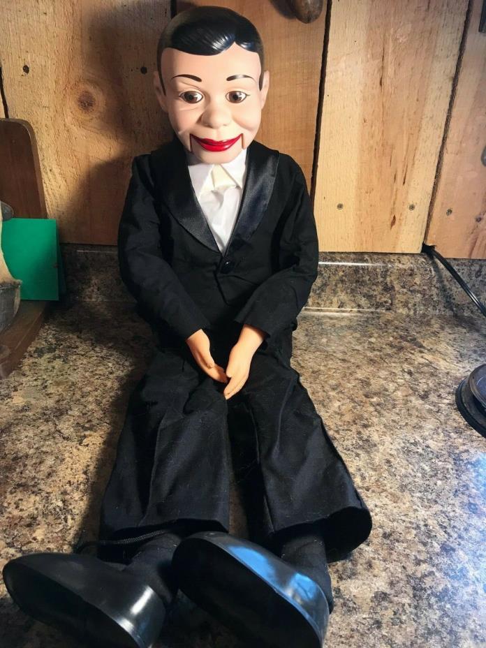 Vintage Charlie McCarthy Ventriloquist Doll by EEGEE Co. ~ CM-30