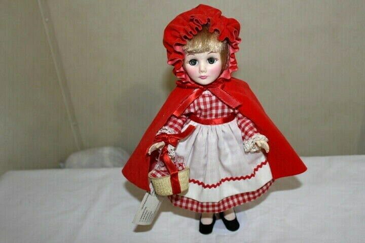 Vintage Effanbee Red Riding Hood Doll 12 inches tall