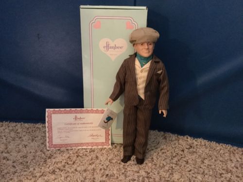Effanbee James Cagney Doll w/ Original Box And Certificate