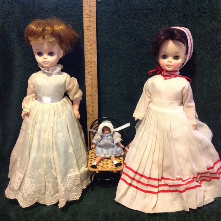 Effanbee doll lot with Wee Patsy