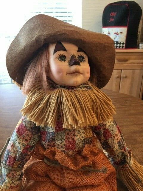 Vtg 1979 Effanbee Scarecrow Doll By Faith Wick Originals17