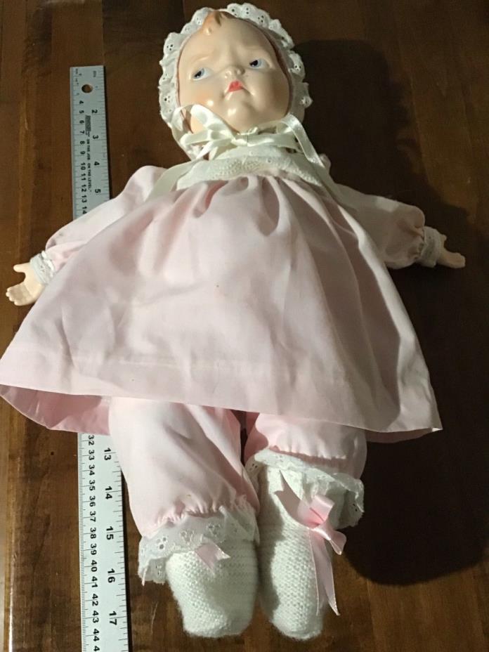 Effanbee grumpy baby doll limited edition