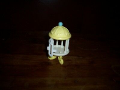 Vintage Fisher Price Smooshees Cuddler Critters Perchy Parrot Replacement Cage