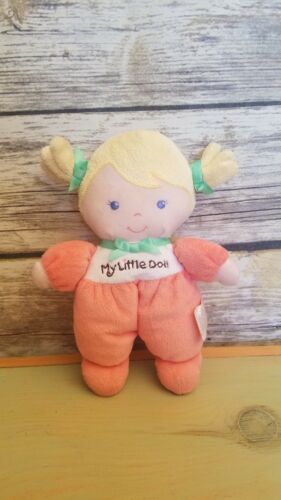 Fisher Price 2012 Mattel My Little Doll Plush Girl Stuffed Baby Infant Toy 8