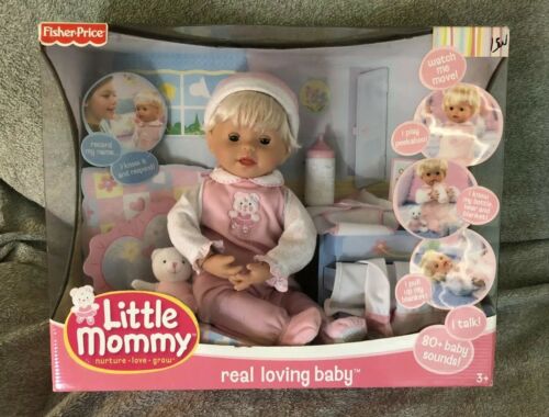 Fisher Price Little Mommy Real Loving Baby Doll Brand New In Original Box