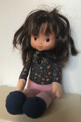 Vintage 1978 Fisher Price Toys #243 My Friend Bobbie Lapsitter Stuffed 9” Doll