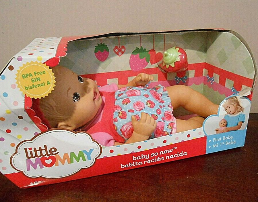 Fisher Price Little Mommy Baby So New Strawberry Picnic Bloomer Baby Doll - NIB