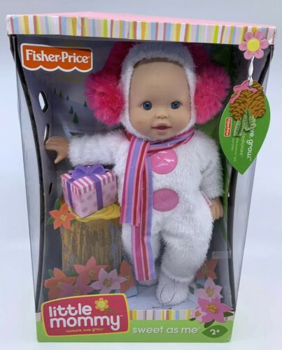 Fisher-Price Little Mommy SWEET AS ME Moments & Milestones Doll in Winter Outfit
