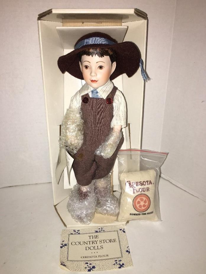 The Franklin Mint The Country Store Dolls Ceresote Flour Advertising Doll