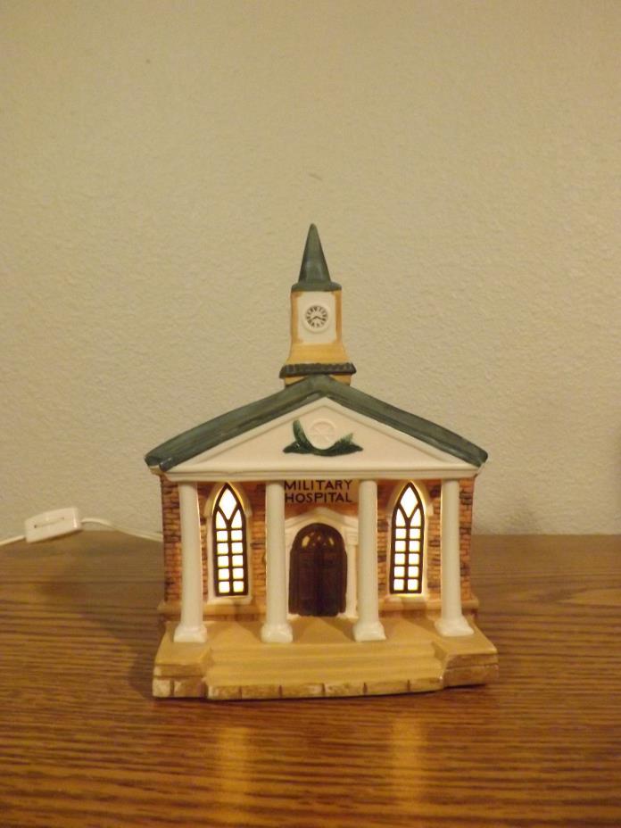 Gone w/t Wind Atlanta Military Hosptal Hawthorn Porchlight Collection COA in Box
