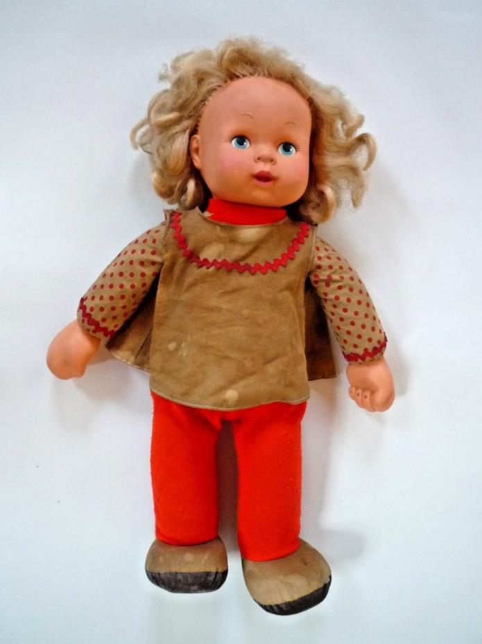Hasbro 1975 Walking Baby Loves You 18 Inch Doll