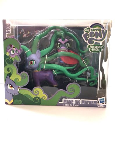 SDCC 2014 MY LITTLE PONY - MANE-IAC MAYHEM & SPIKE THE DRAGON
