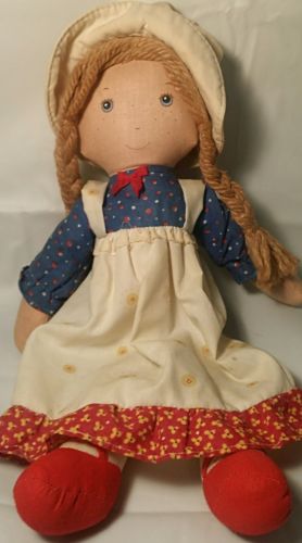 Vintage Bicentennial The Original Holly Hobbie Doll  Knickerbocker 1976 12