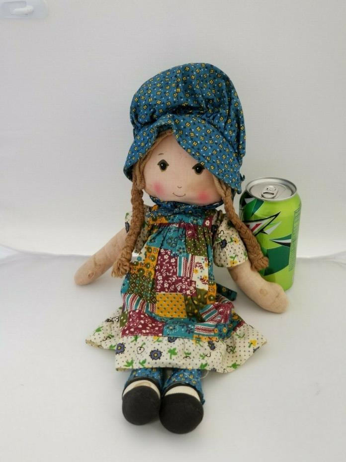 Vintage Holly Hobbie Doll Original Knickerbocker Tag Needs TLC 15