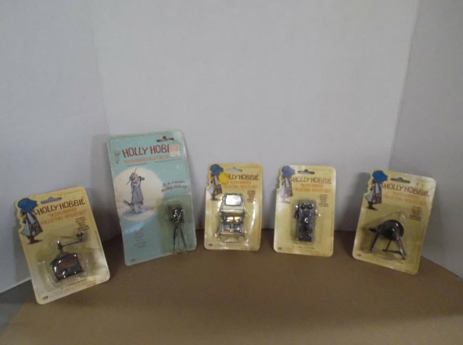 Holly Hobbie Die Cast Metal Miniatures Furniture