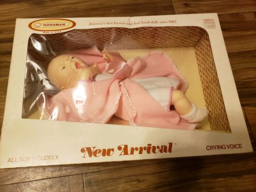 HORSMAN NEW ARRIVAL CRYING DOLL