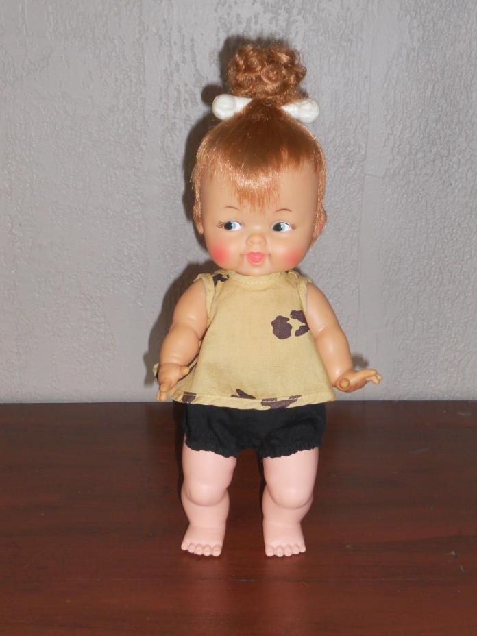 Vintage 1964 Tiny Pebbles Flintstones 11.5