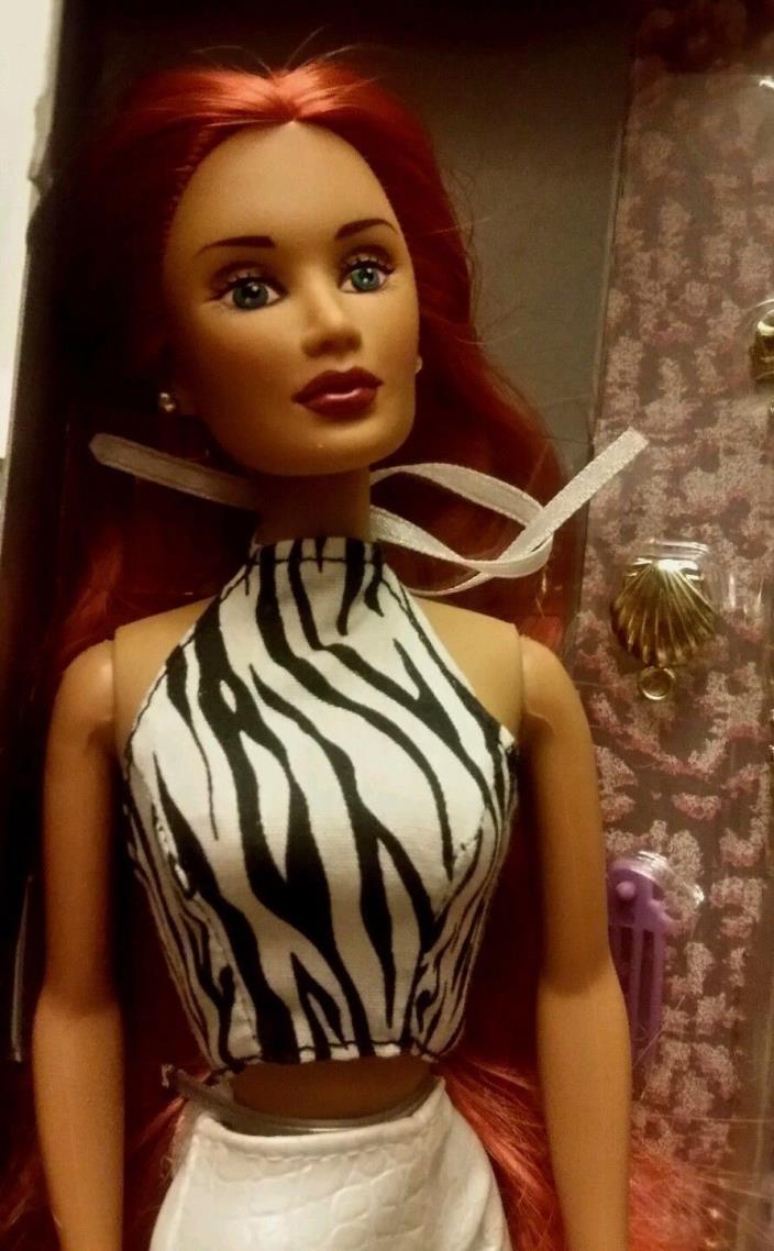 Alysa Cool Streaks Doll Red Hair NIB 2001 Integrity Toys Hair Extensions Clips