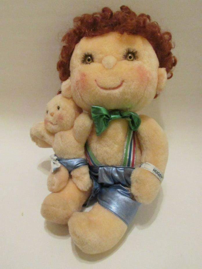 Vintage 1985 Hugga Bunch Hugsy & Tuggins Plush Doll Toy- Nice Condition!!!