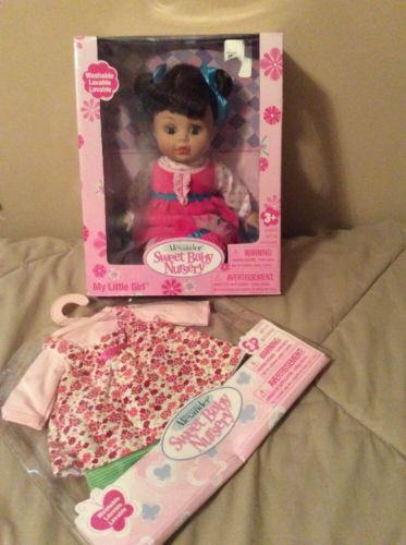 Madame Alexander Sweet Baby Nusery Doll and Extra Outfit NRFB