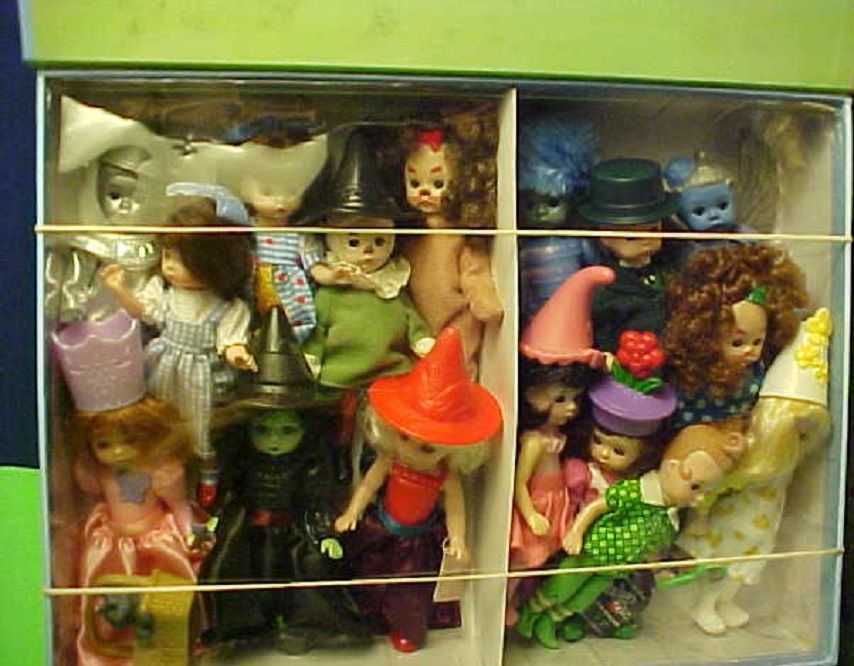 16 Wizard of Oz Complete Set McDonald's Madame Alexander Lot with ToTo