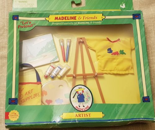 Madeline & Friends Play Adventures Set,  ARTIST,New in Box! RETIRED