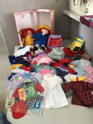 Huge Lot Madeline 2 15 inch Dolls, Trunk Case, Clothing Eden Collectible