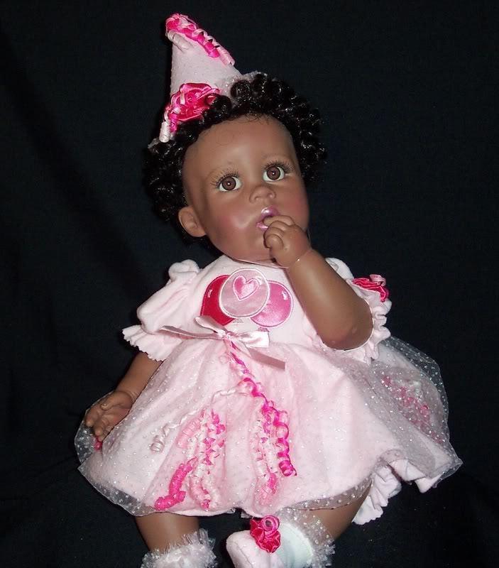 MARIE OSMOND Babies & Bloom Happy Birthday 18 inch Soft Vinyl