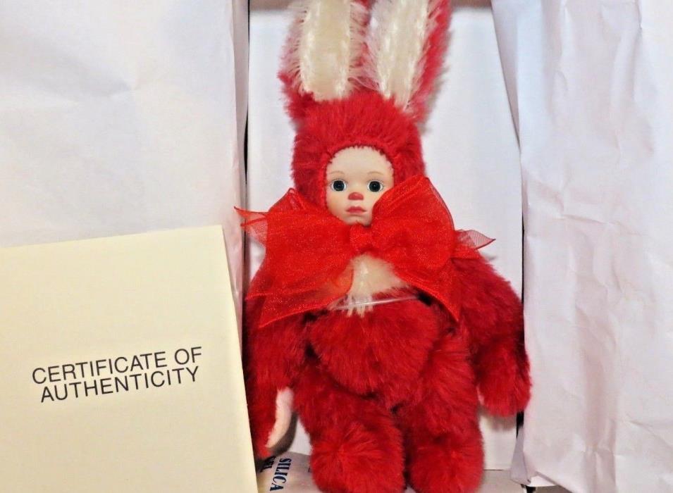 Marie Osmond Cranbunny Bit O Bunny series Porcelain Doll COA bunny rabbit
