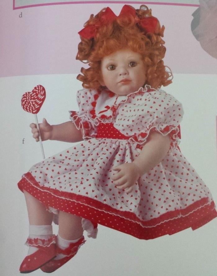 COA #1760 NEVER REMOVED FROM BOX MARIE OSMOND I LOVE YOU LOLLI PORCELAIN DOLL