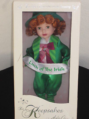 New NIB Rare Marie Osmond  Keepsake  Irish PORCELAIN  Doll