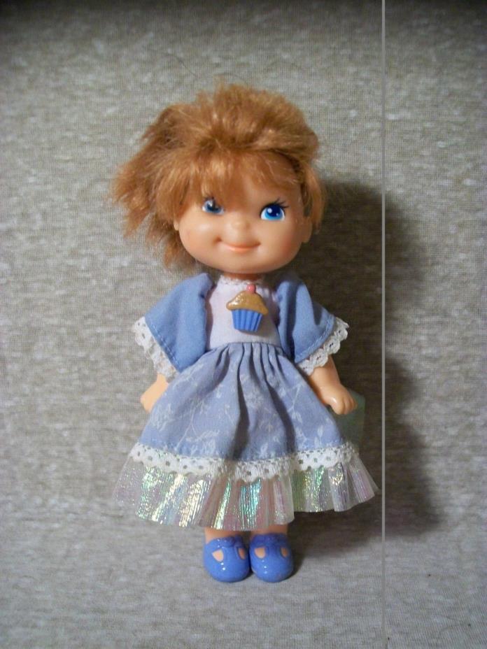 B3  Cherry Merry Muffin Doll, Betty Berry, Auburn Hair, Blue Dress