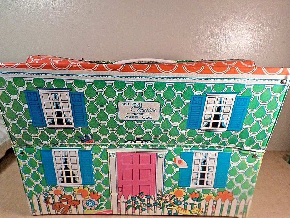 Vintage 1967 Mattel Liddle Kiddle Doll House~Classic Cape Cod~