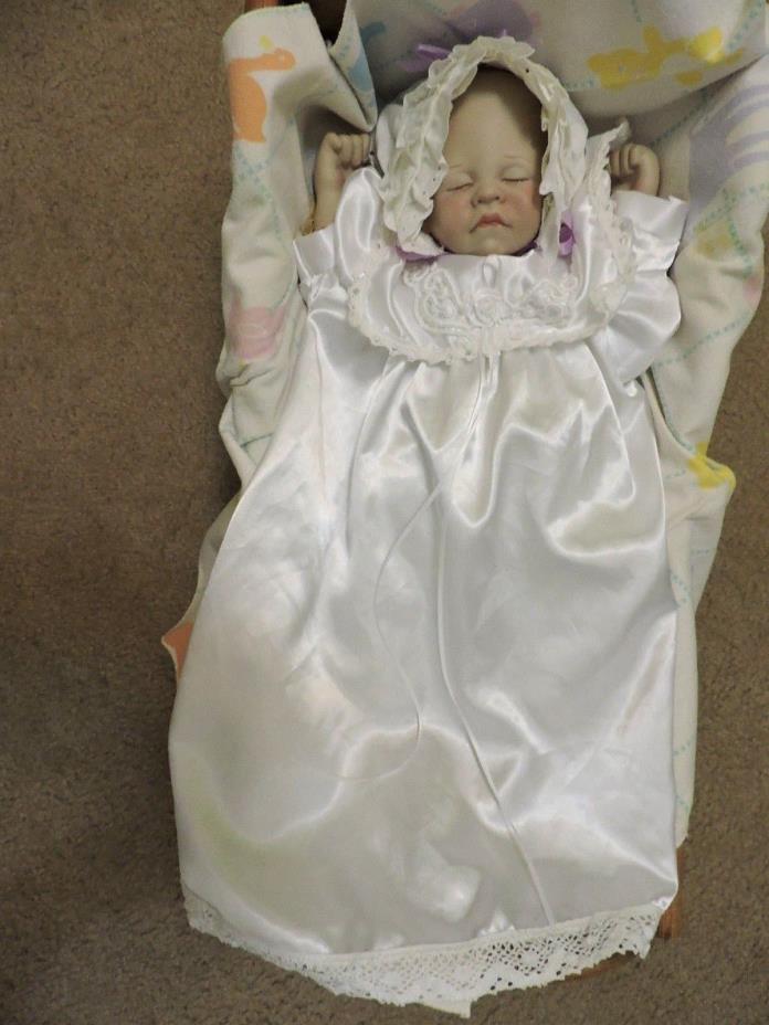 Lee Middleton Doll Christening Gown 22 inches tall 1983 First Moments