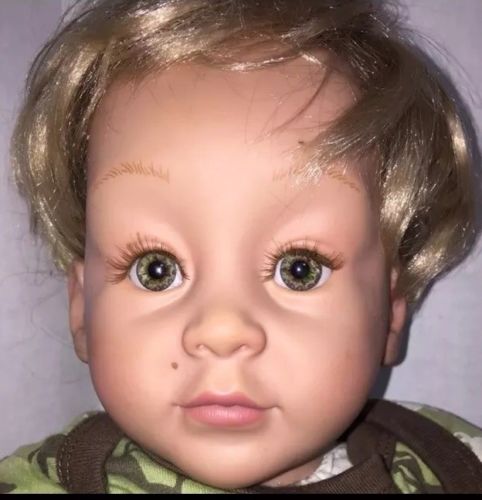 Pat Secrist Boy Baby Doll Life Size 23”