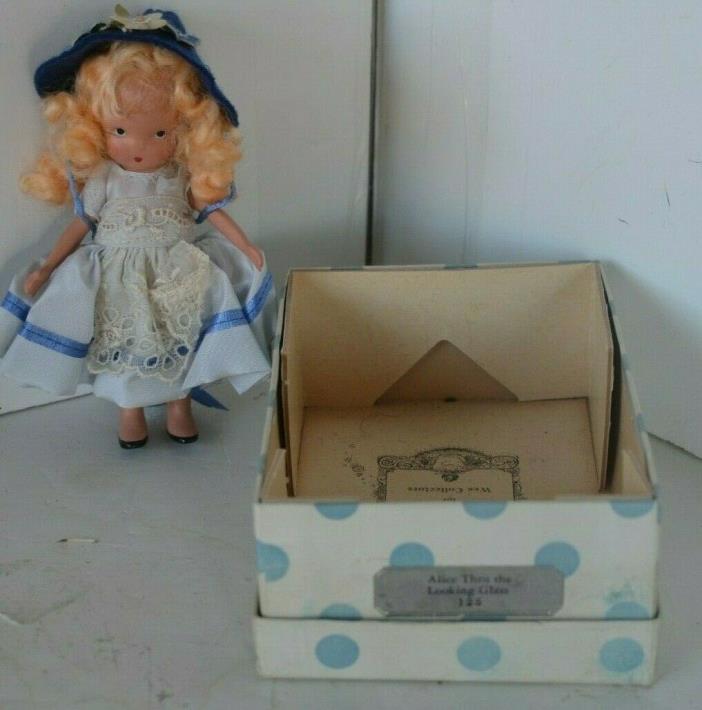 Nancy Ann Storybook Composition Doll Blue Bonnet Hat