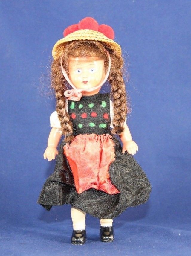 Edi Germany Black Forest Souvenir Doll in Original Clothing