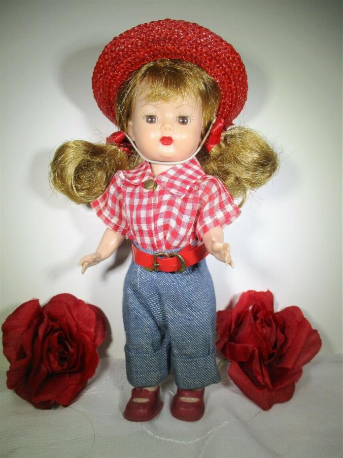 VINTAGE MUFFIE DOLL BROWN EYES! IN #802 