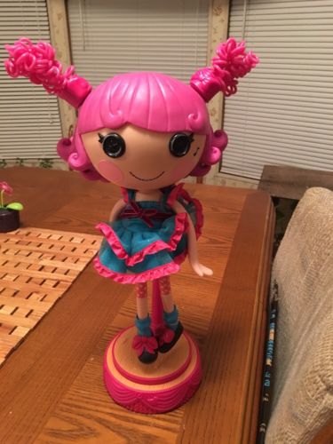 Lalaloopsy Harmony B Sharp Silly Hair Star Doll Sing Dance Play Games EUC