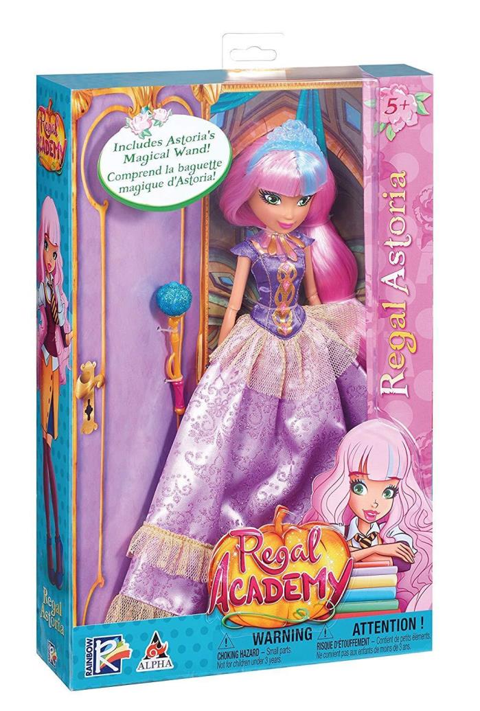 Regal Academy Doll Astoria in Regal Gown and Magical Wand