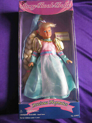 1995 Rapunzel Precious Playmates Story Book Doll